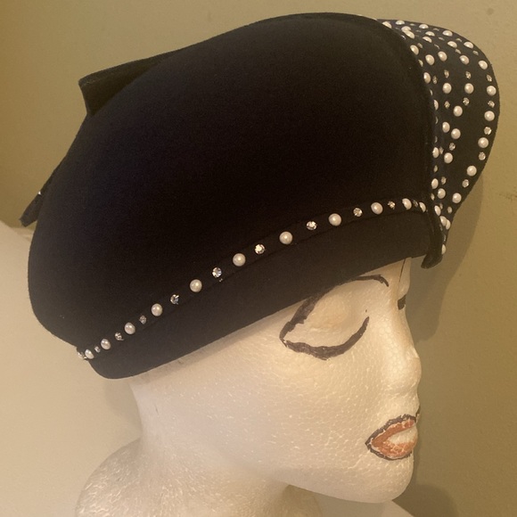 Dark Navy Blue Hat by Jack McConnell (PRICE IS FIRM) *****NO LOWBALLERS **** main image 9